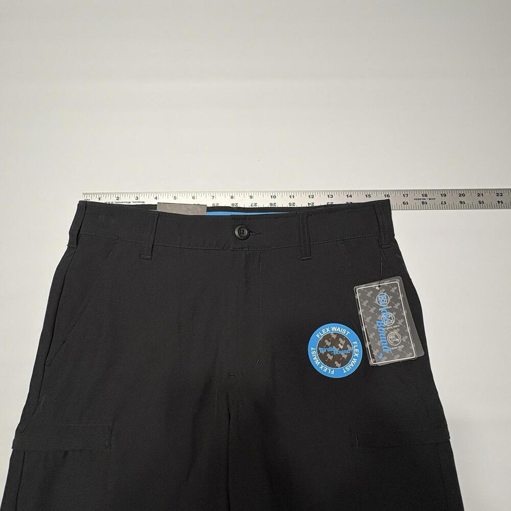 Birdie Bound 9" Performance Golf Cargo Shorts Black - Men’s 30 - Picture 3 of 5